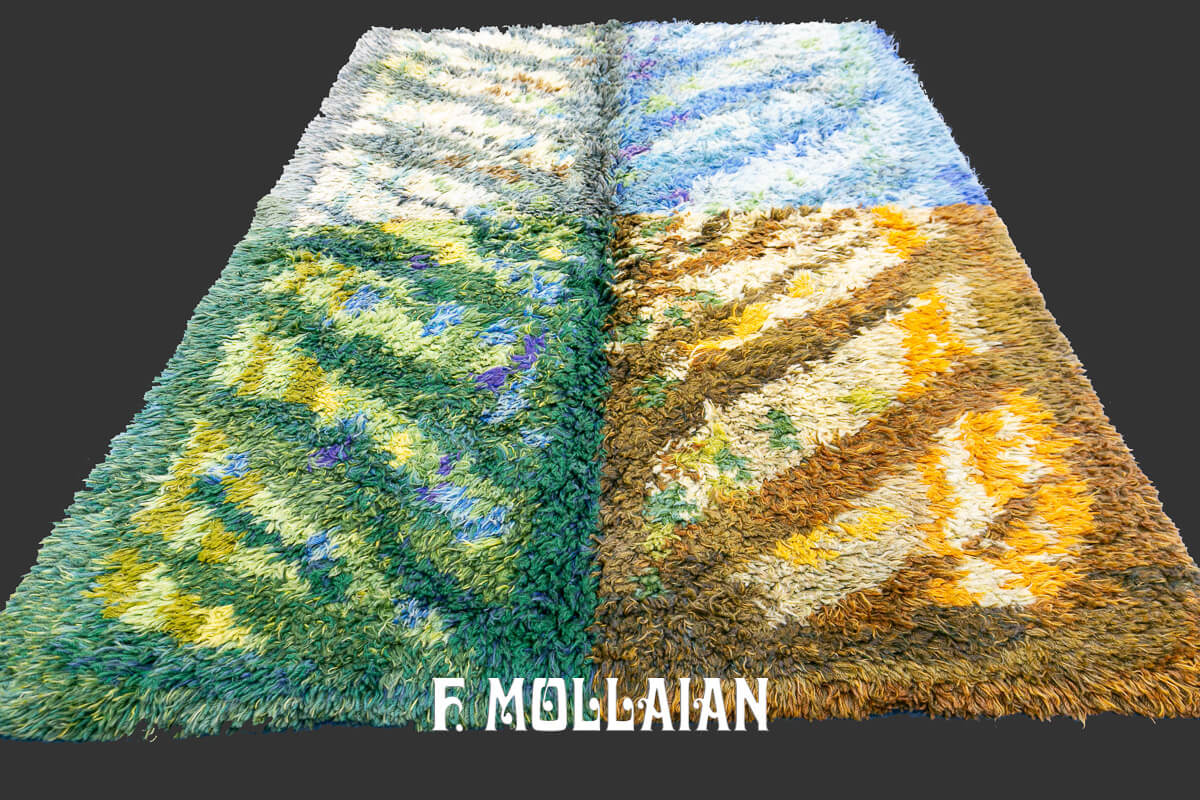 Rya Rug Modern Design n°:443775