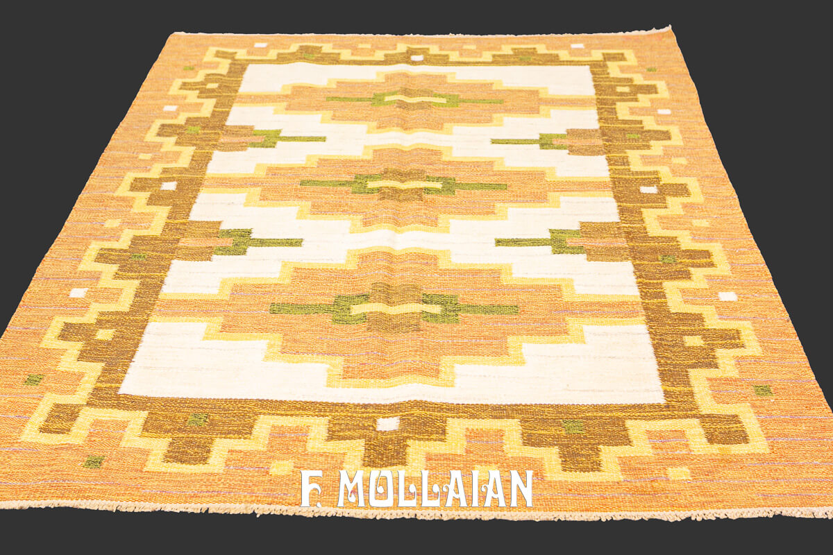 Scandinavian Rug Geometric Kilim n°:461444