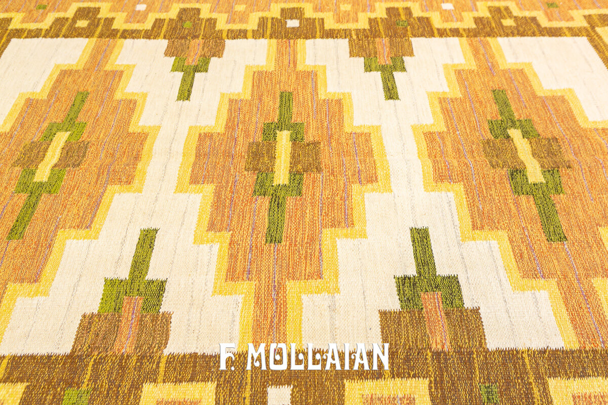 Scandinavian Rug Geometric Kilim n°:461444