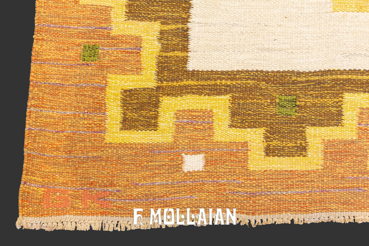 Scandinavian Rug Geometric Kilim n°:461444
