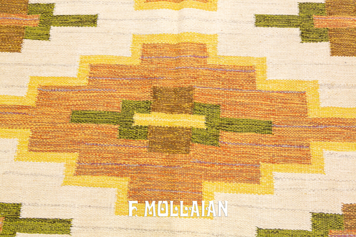 Scandinavian Rug Geometric Kilim n°:461444