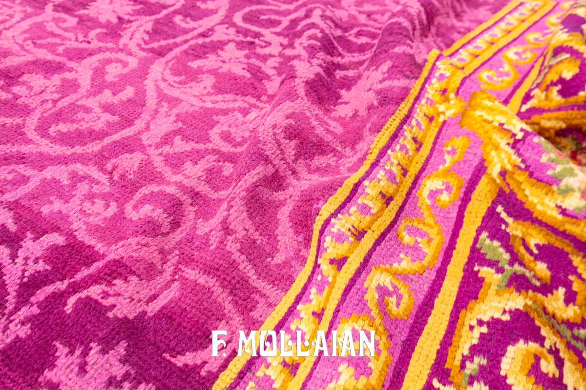 European Rug Dutch (Holand) Purple Color n°:490151