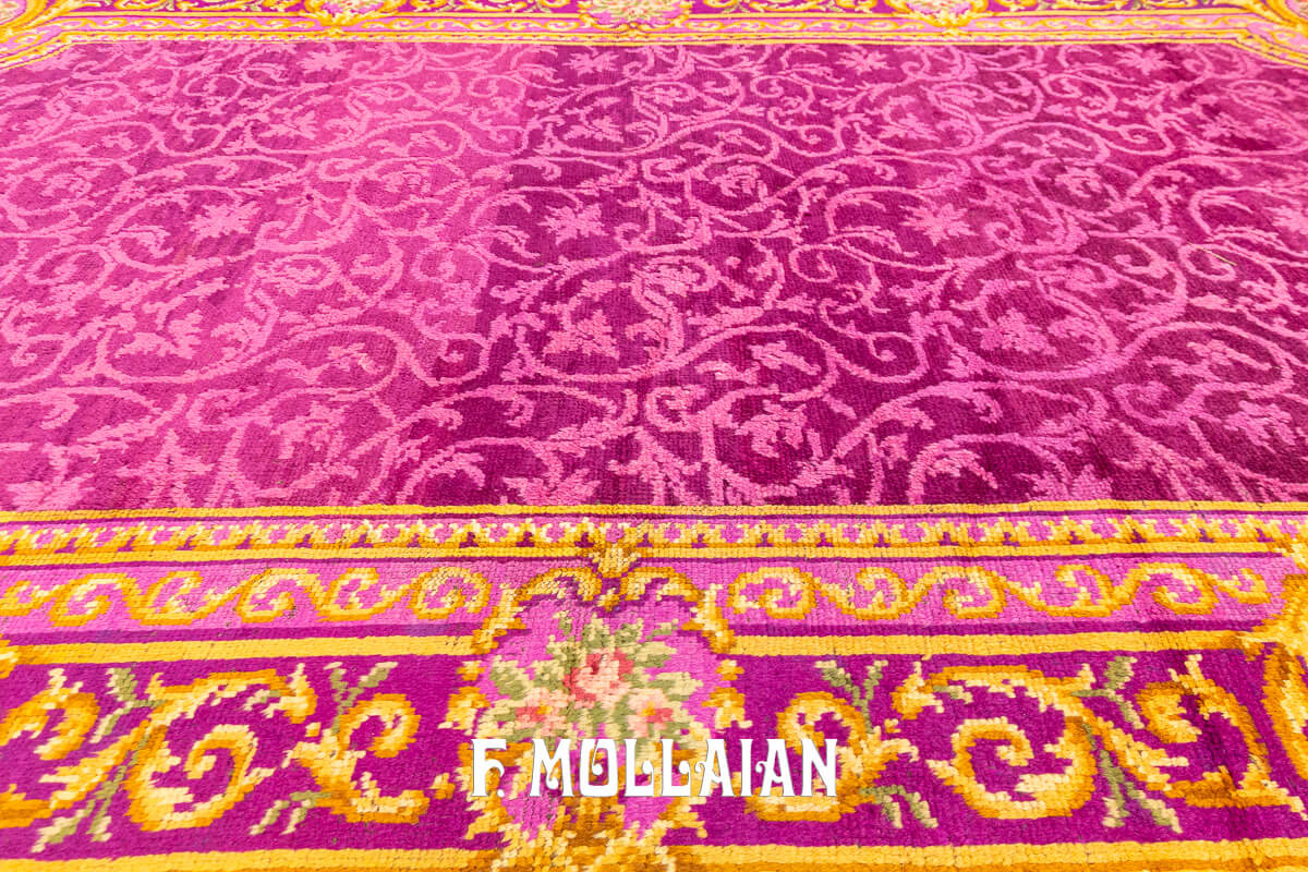 European Rug Dutch (Holand) Purple Color n°:490151