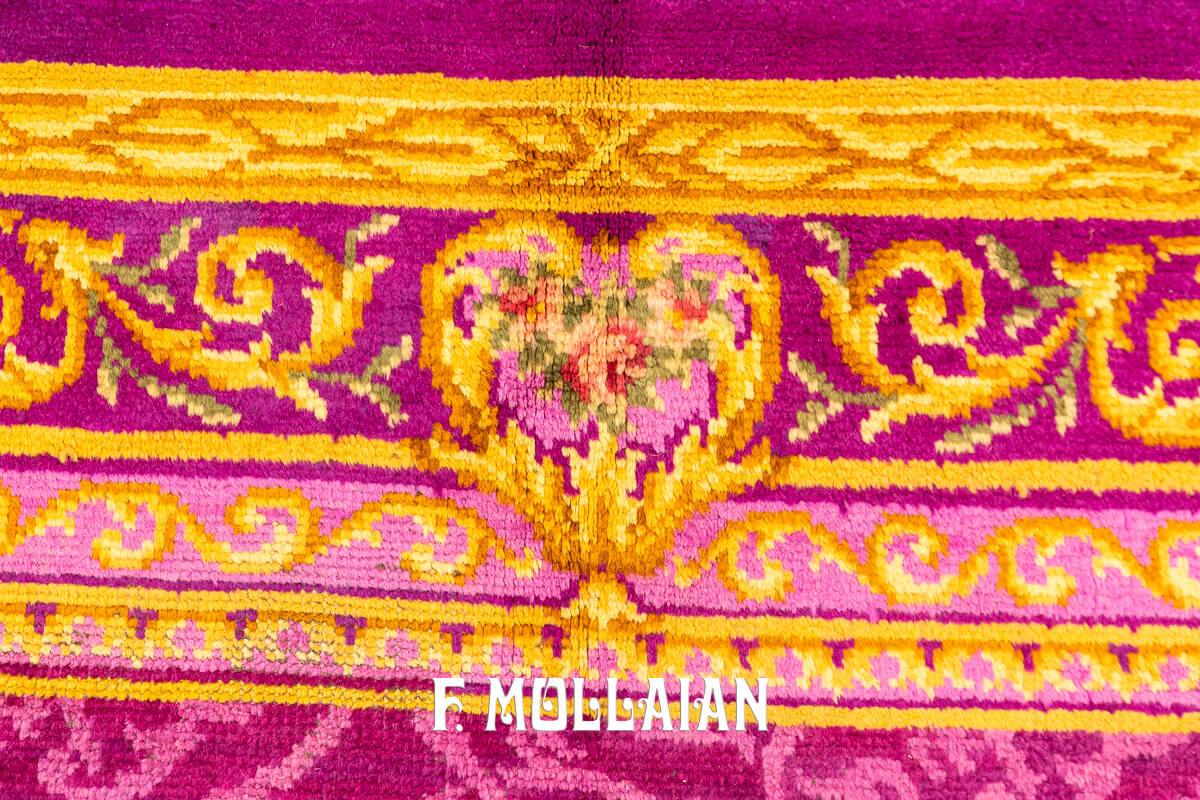 European Rug Dutch (Holand) Purple Color n°:490151