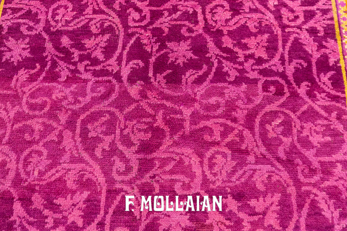 European Rug Dutch (Holand) Purple Color n°:490151