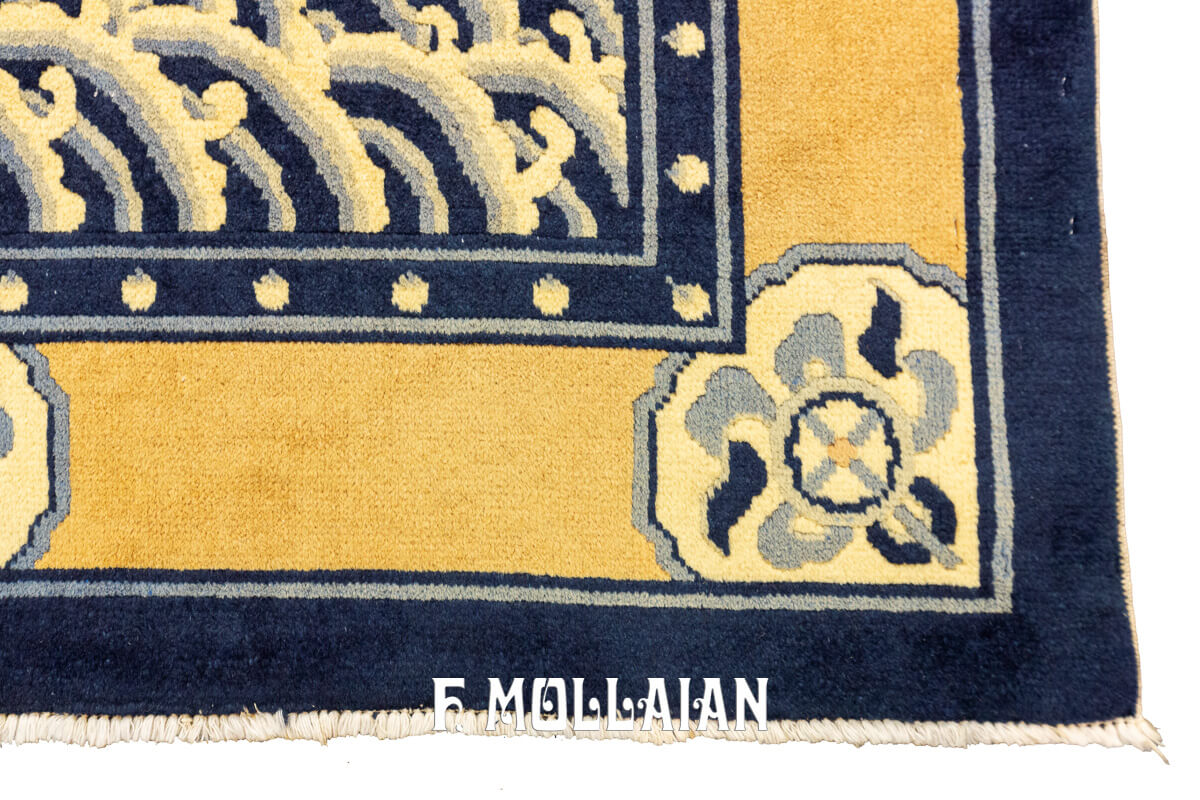 Antique Chinese Rug Figurative Ningxia n°:494545