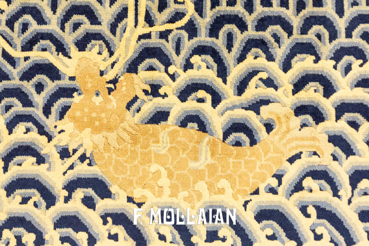 Antique Chinese Rug Figurative Ningxia n°:494545