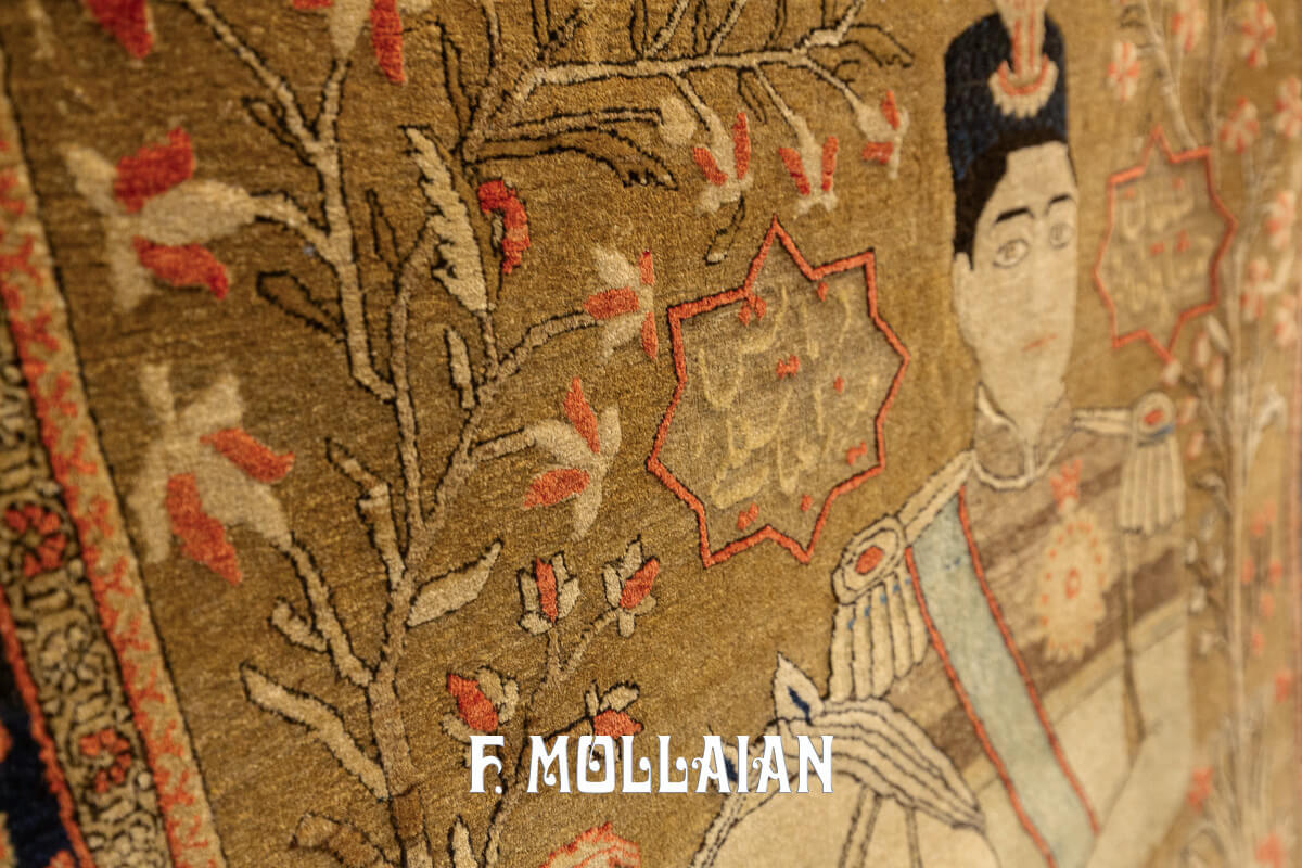 Mohtasham Kashan Rug Souf Pictorial n°:498059