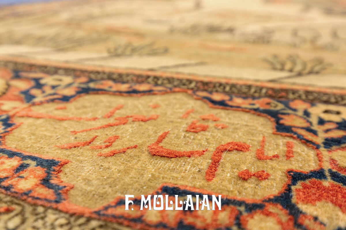 Mohtasham Kashan Rug Souf Pictorial n°:498059