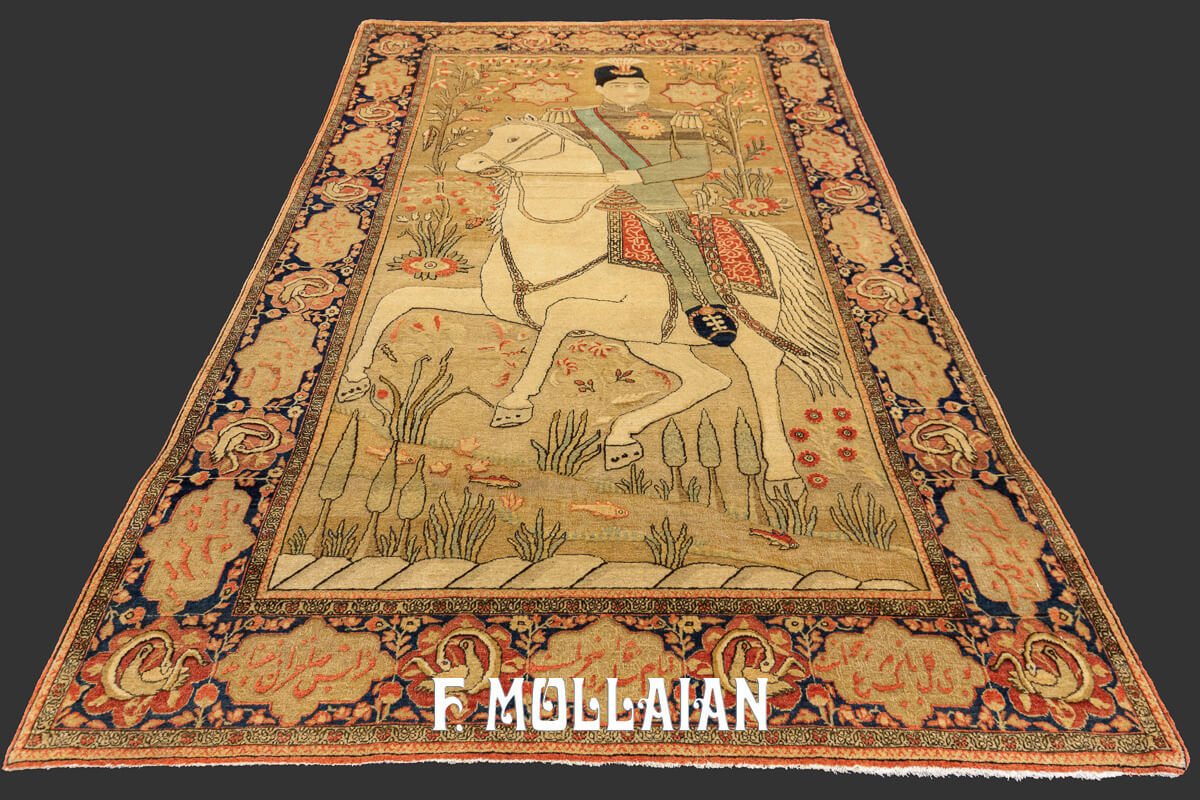 Mohtasham Kashan Rug Souf Pictorial n°:498059