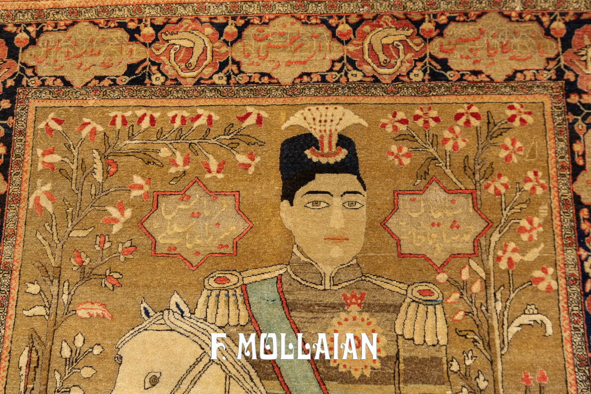 Mohtasham Kashan Rug Souf Pictorial n°:498059