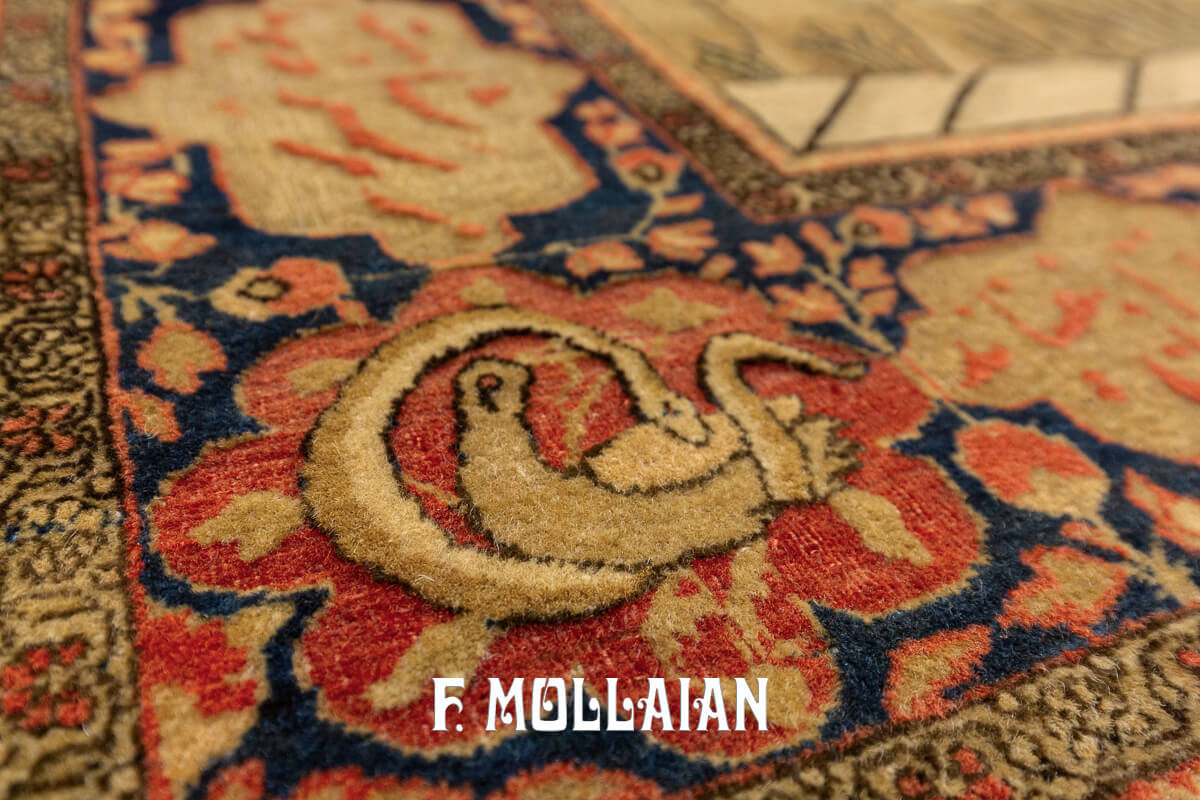 Mohtasham Kashan Rug Souf Pictorial n°:498059