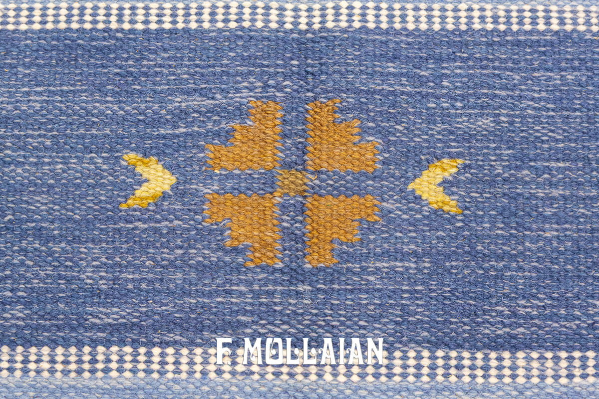 Swedish Kilim Rug Signed n°:522046