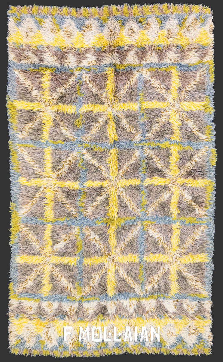 Rya Rug Shaggy Pile n°:529054