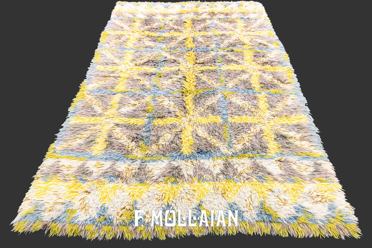 Rya Rug Shaggy Pile n°:529054