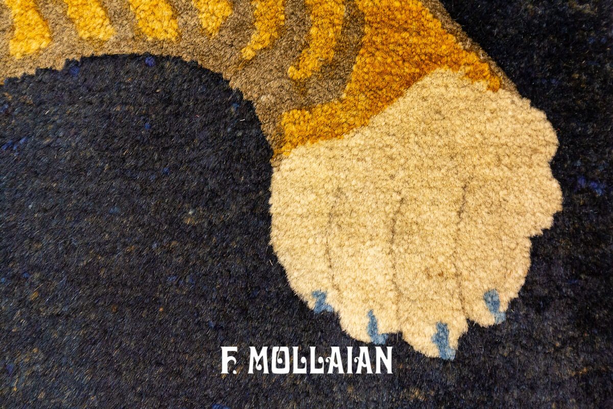 Chinese Peking Rug Tiger Design n°:542018