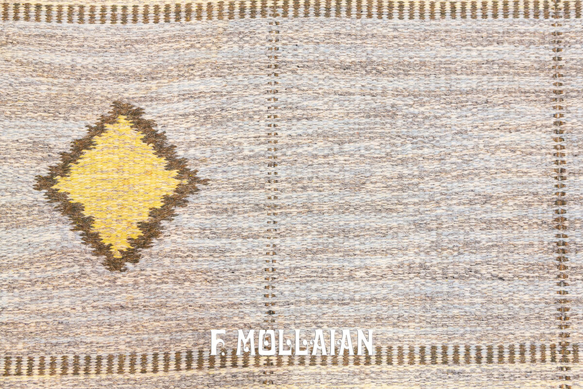 Scandinavian Rug Minimal Design Kilim n°:548172
