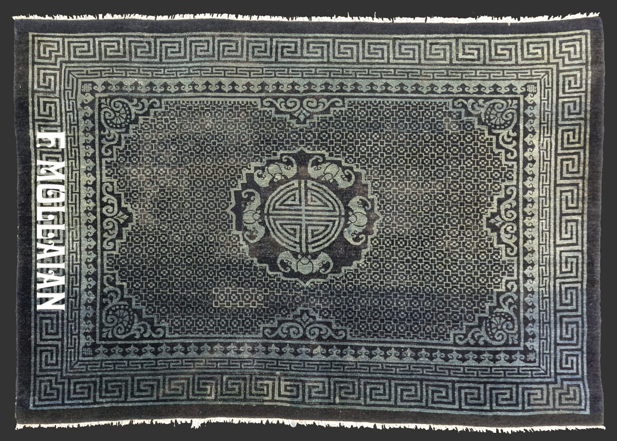 Chinese Peking Rug Decorative Blue n°:562847
