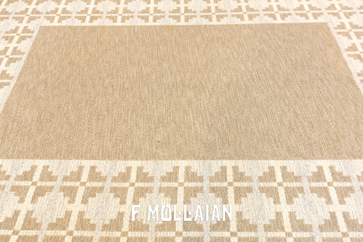 Scandinavian Rug Soft Color Kilim n°:566214