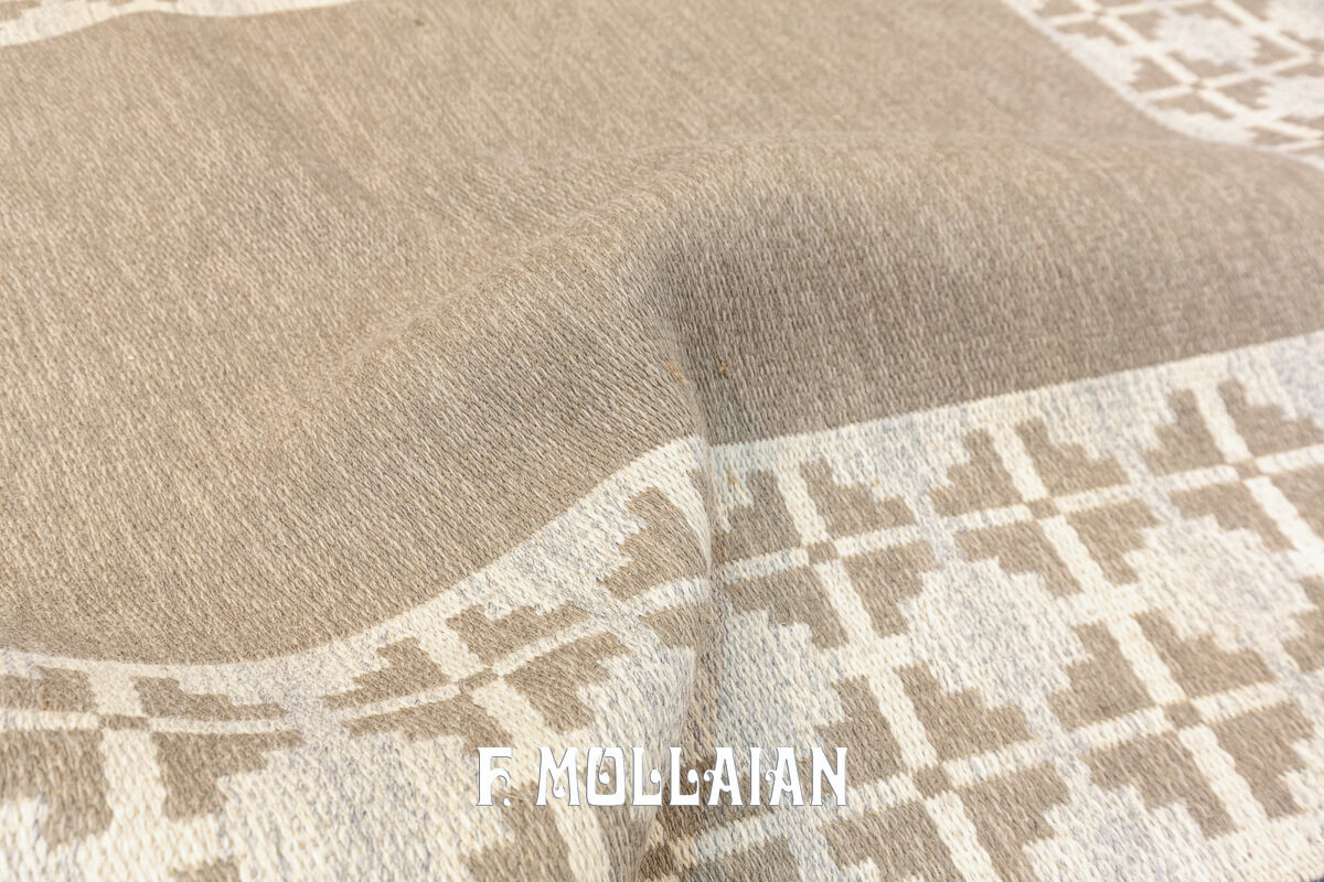 Scandinavian Rug Soft Color Kilim n°:566214