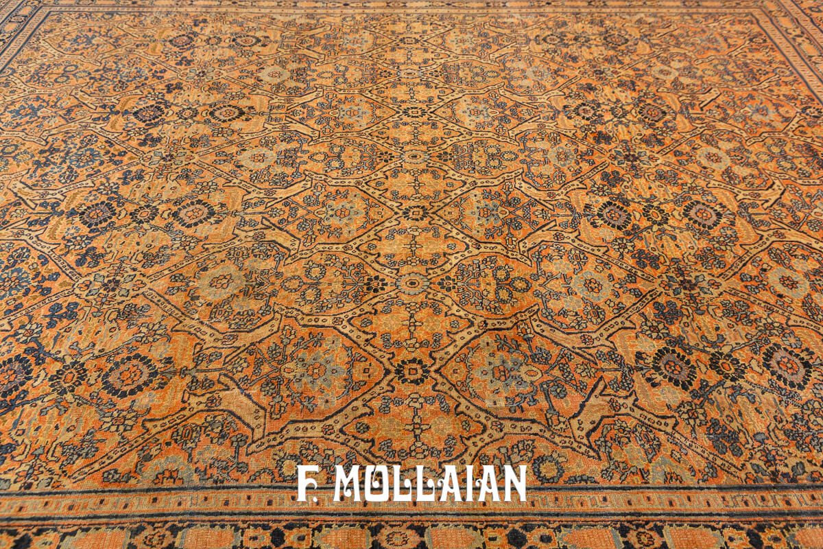 Tappeto Tabriz Hagi Gialili Tutto Campo n°:577350