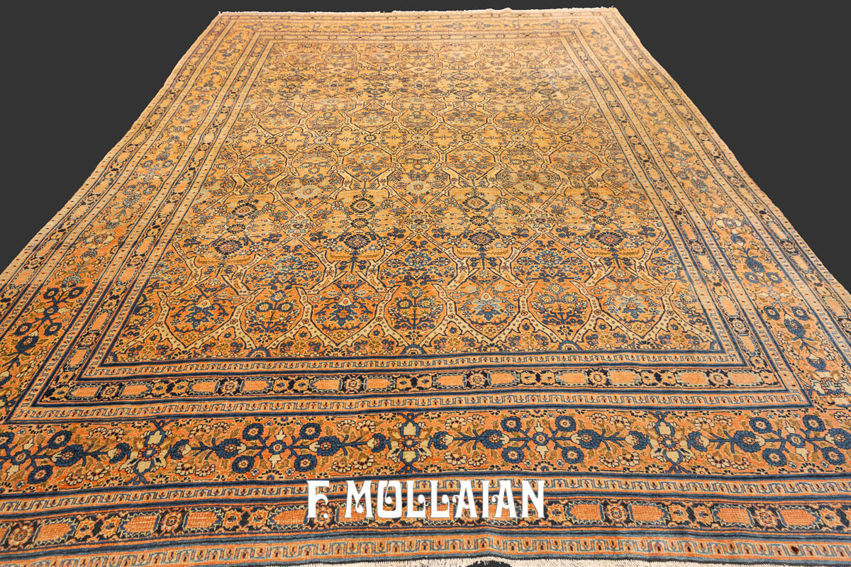 Tappeto Tabriz Hagi Gialili Tutto Campo n°:577350