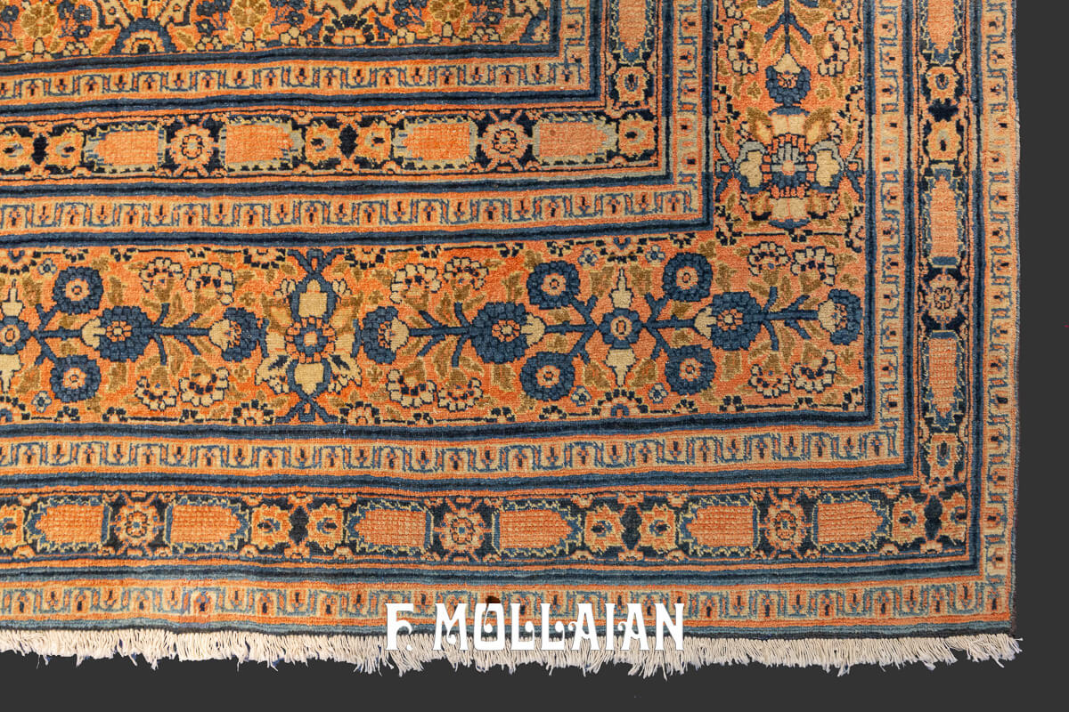 Tappeto Tabriz Hagi Gialili Tutto Campo n°:577350