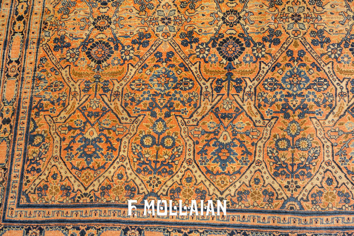 Tappeto Tabriz Hagi Gialili Tutto Campo n°:577350