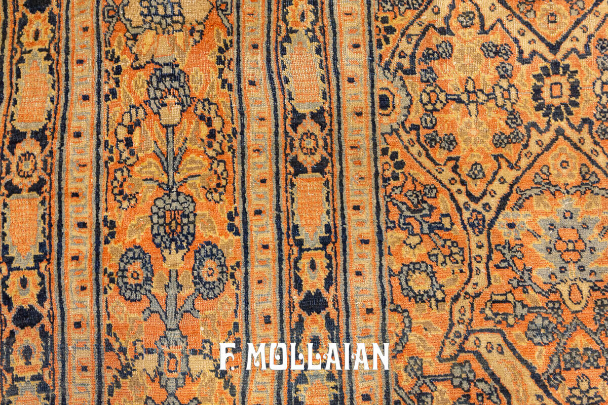 Tappeto Tabriz Hagi Gialili Tutto Campo n°:577350