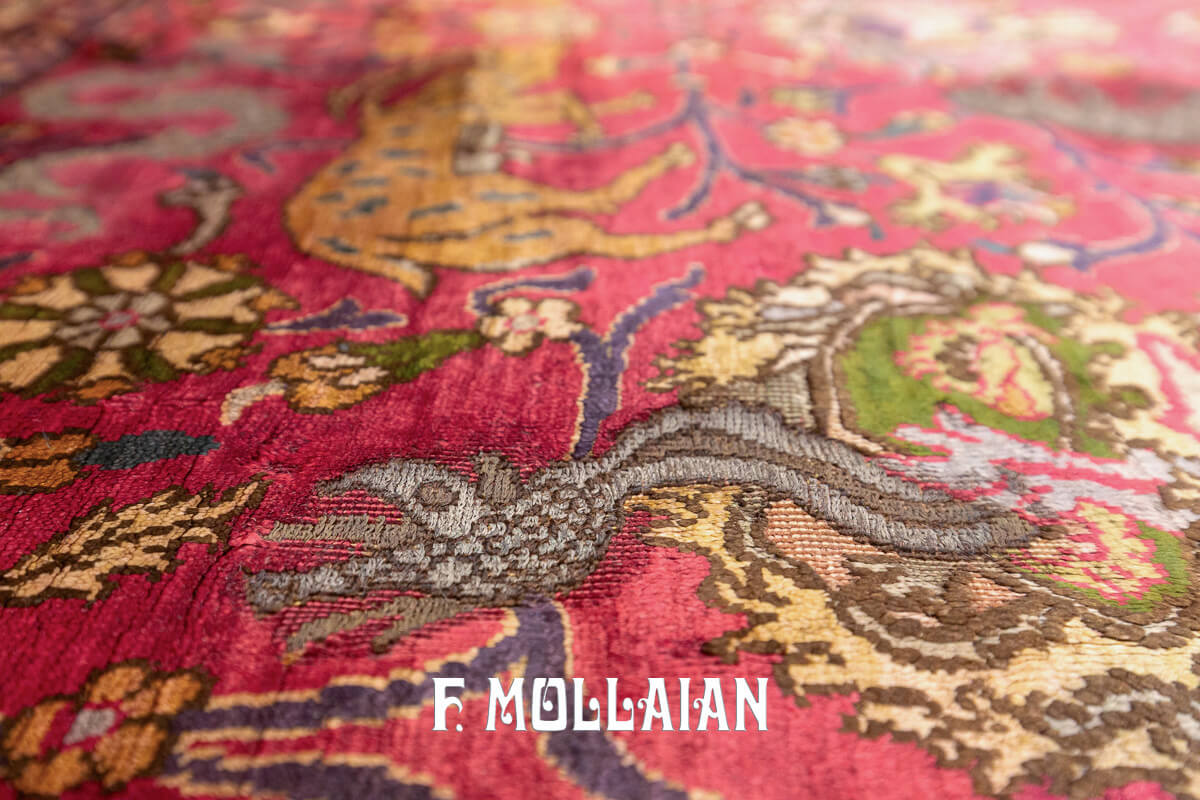 Turkish Rug Rare Koum Kapi n°:583986