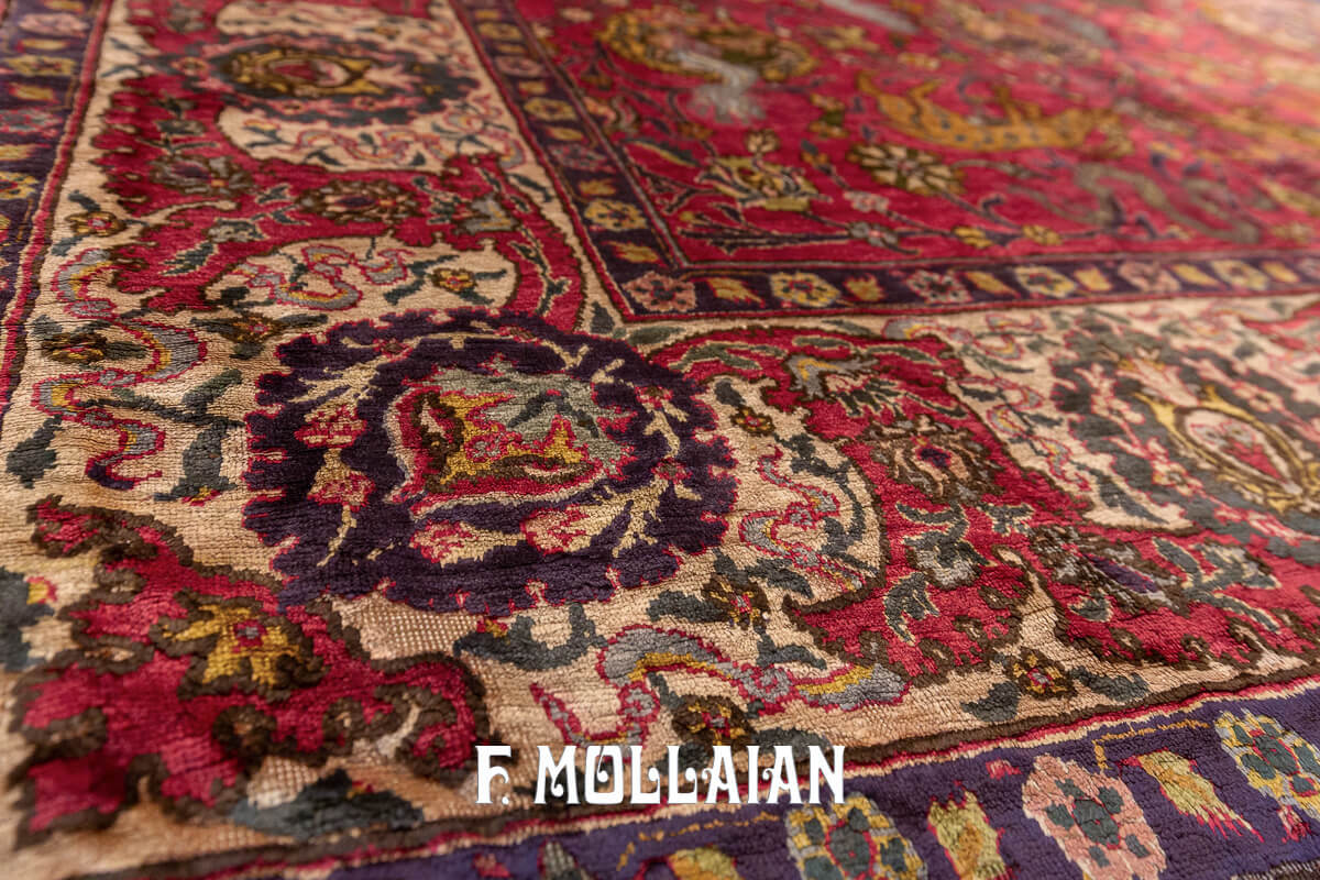 Turkish Rug Rare Koum Kapi n°:583986