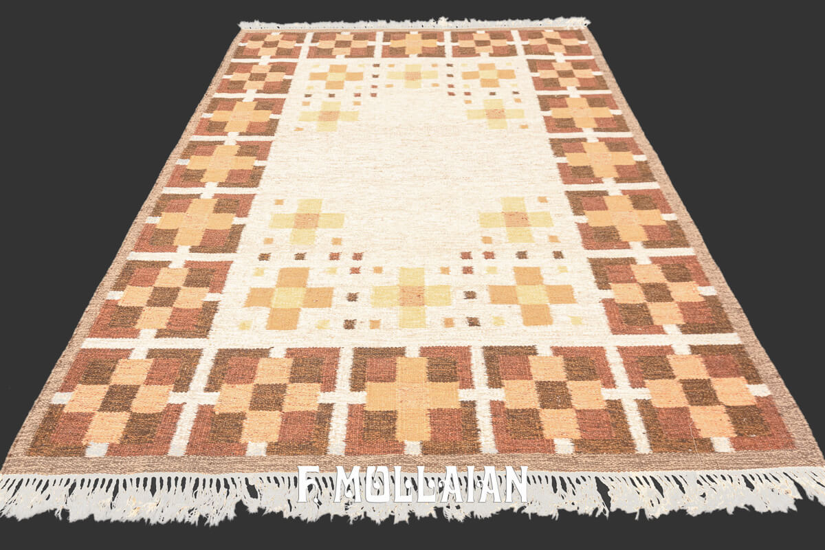 Swedish Kilim Rug MF n°:584422