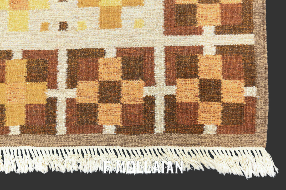 Swedish Kilim Rug MF n°:584422
