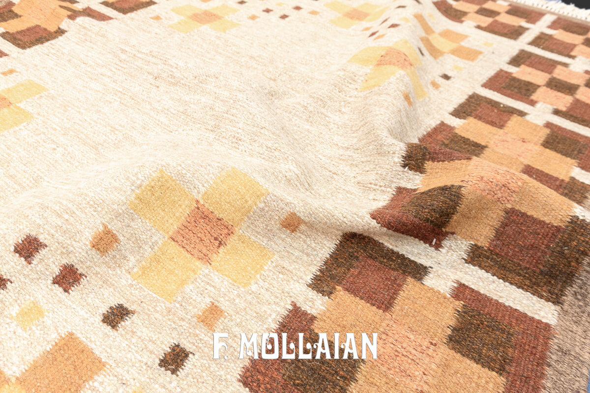 Swedish Kilim Rug MF n°:584422
