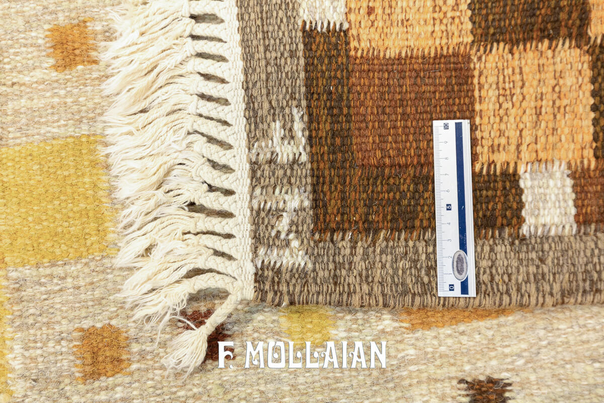 Swedish Kilim Rug MF n°:584422
