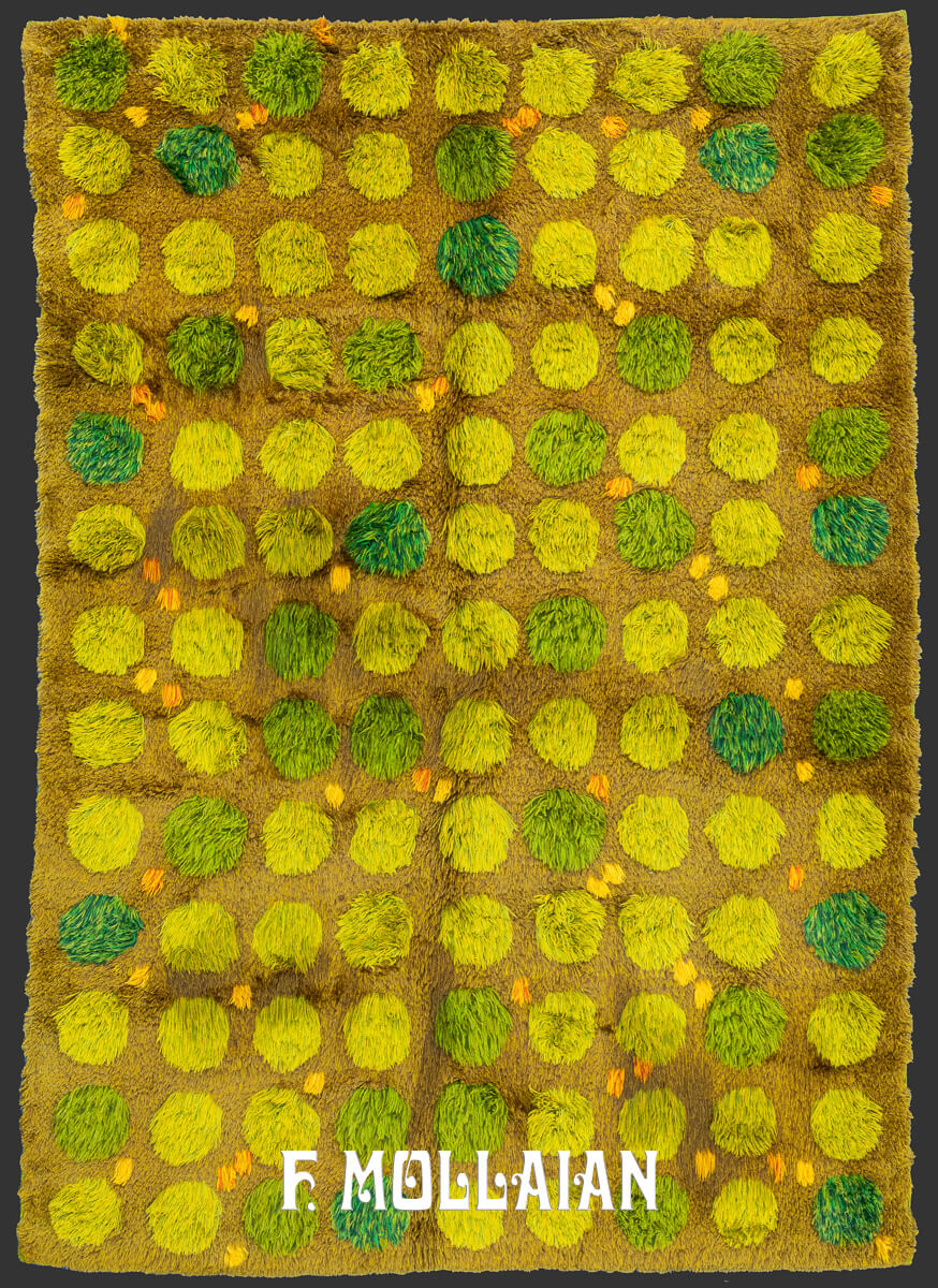 Scandinavian Rug Rya n°:589309