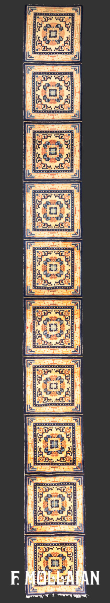 Antique Tibetan Rug Lomg Runner n°:600832