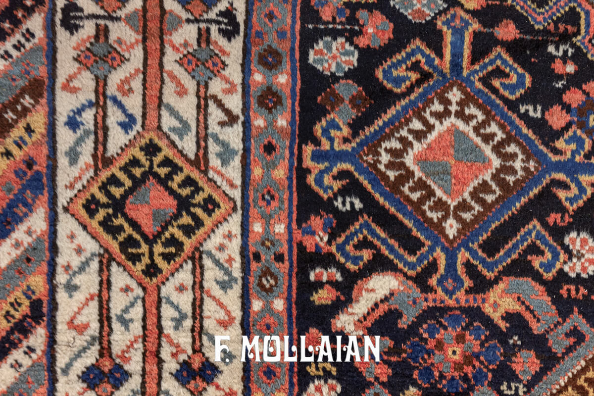 Tribal Rug Qashkai Wool Warps n°:610184