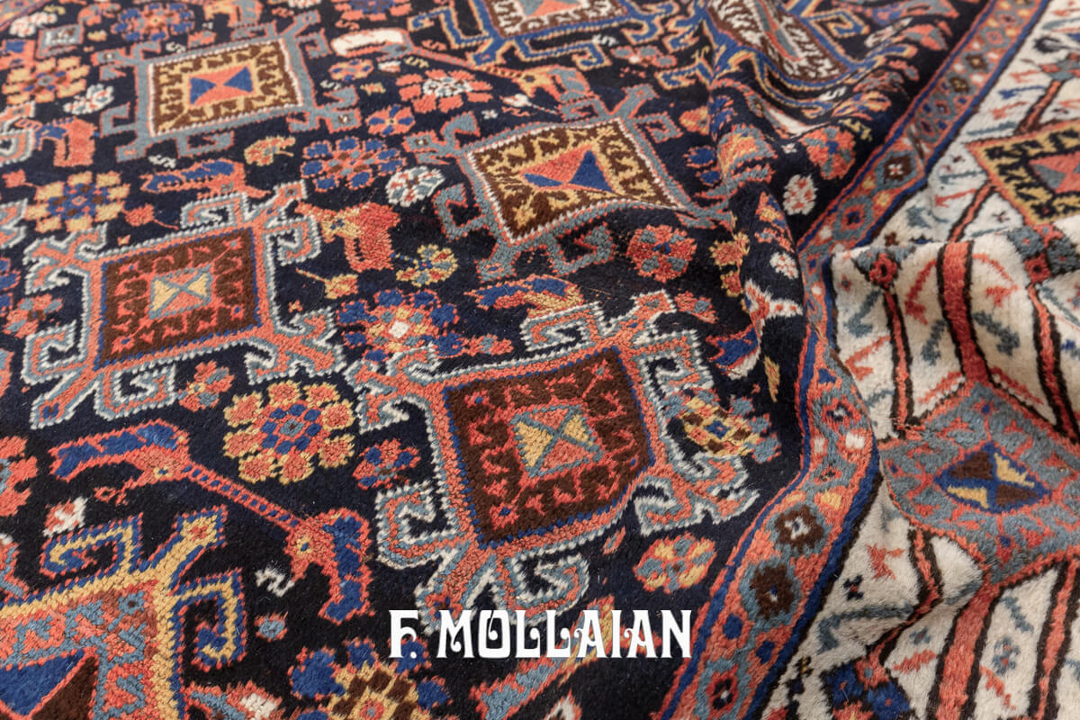 Tribal Rug Qashkai Wool Warps n°:610184
