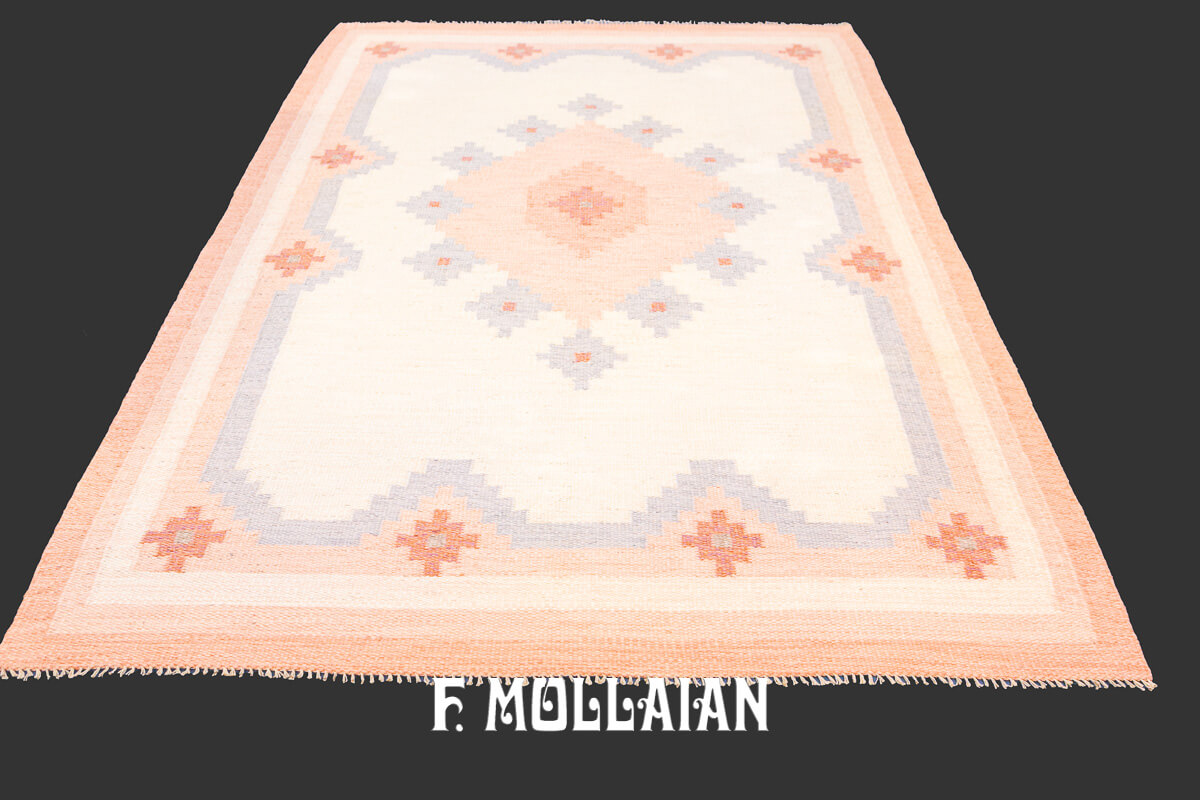 Scandinavian Rug Medallion Kilim n°:862016