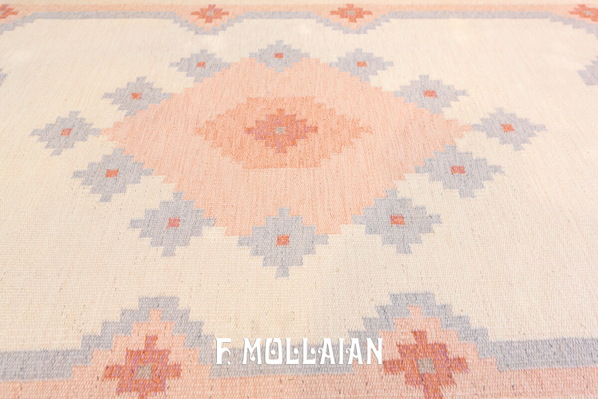 Scandinavian Rug Medallion Kilim n°:862016