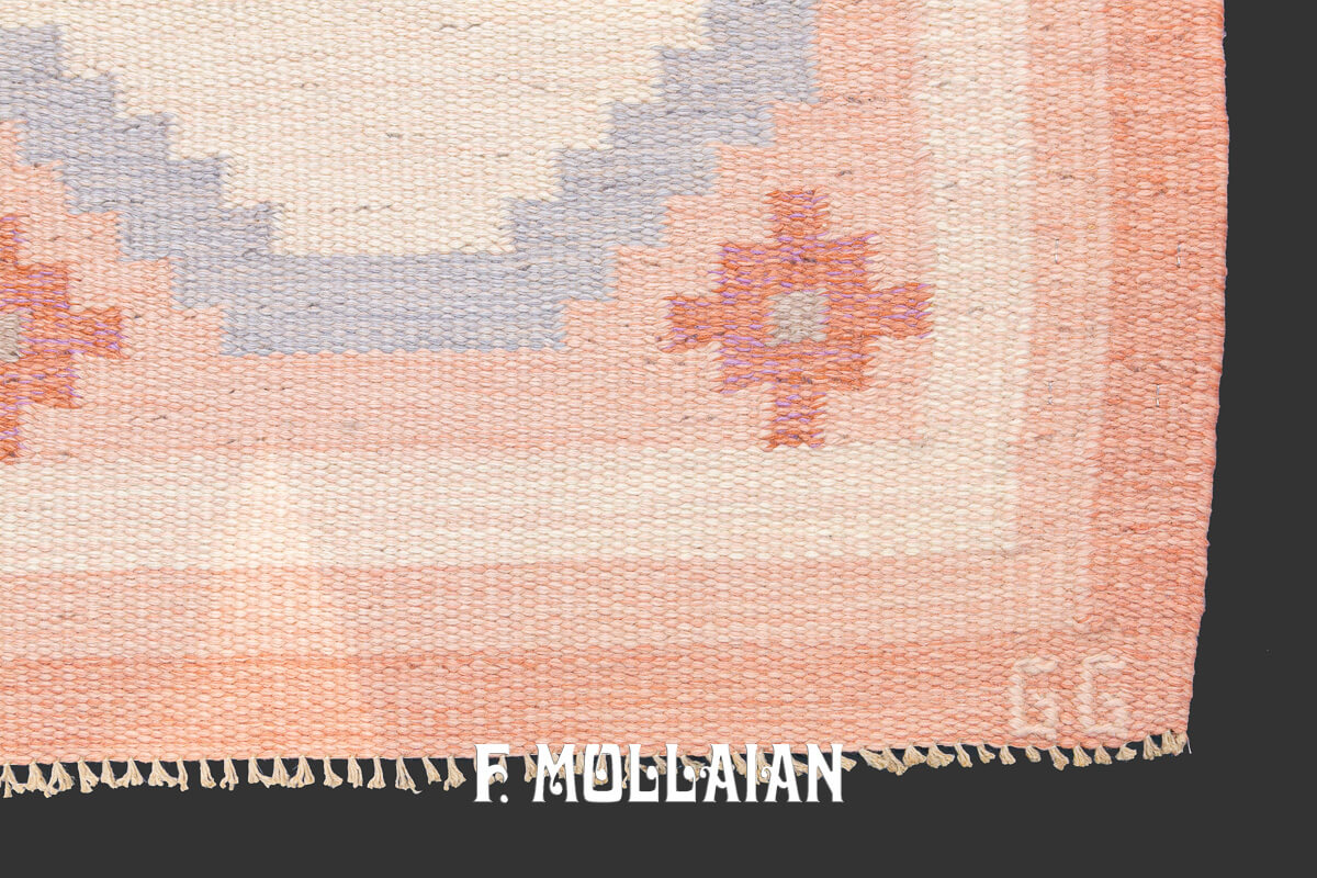 Scandinavian Rug Medallion Kilim n°:862016