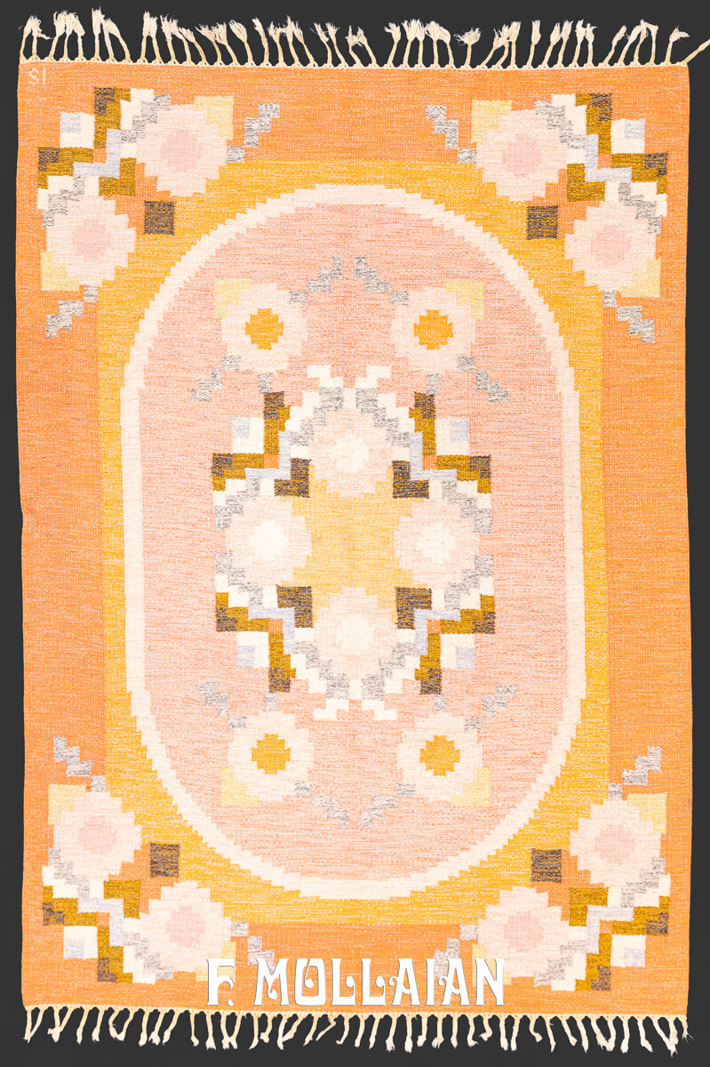 Swedish Kilim Rug IS Rollakan n°:938403