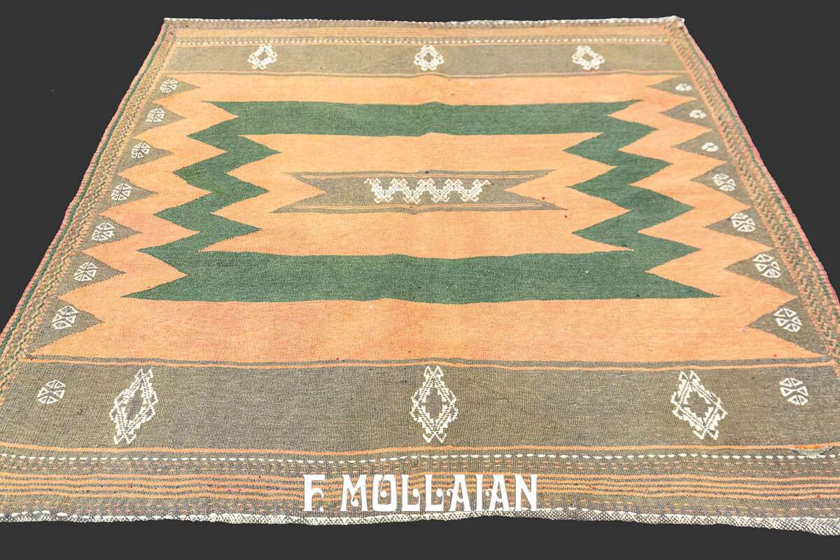 Teribal Kilim Persian Sofreh Rustic Grade n°:S333336