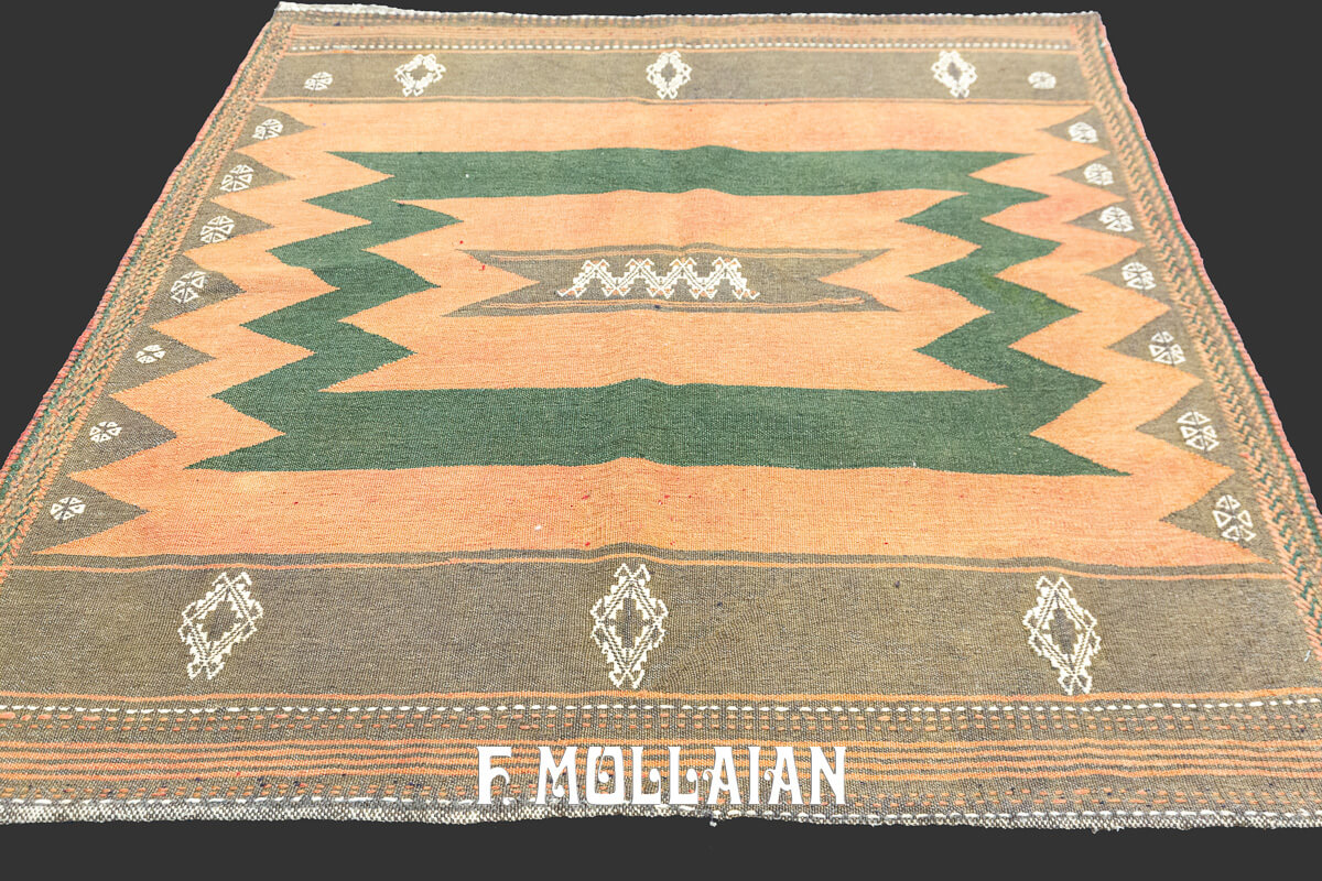 Teribal Kilim Persian Sofreh Rustic Grade n°:S333336