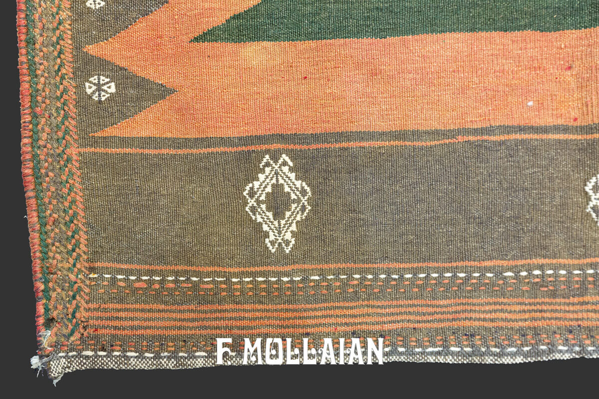 Teribal Kilim Persian Sofreh Rustic Grade n°:S333336