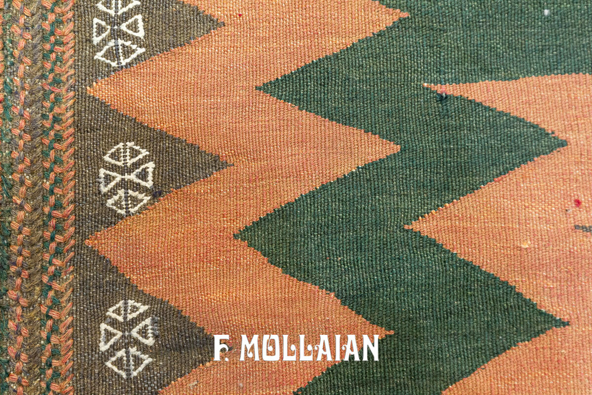 Teribal Kilim Persian Sofreh Rustic Grade n°:S333336