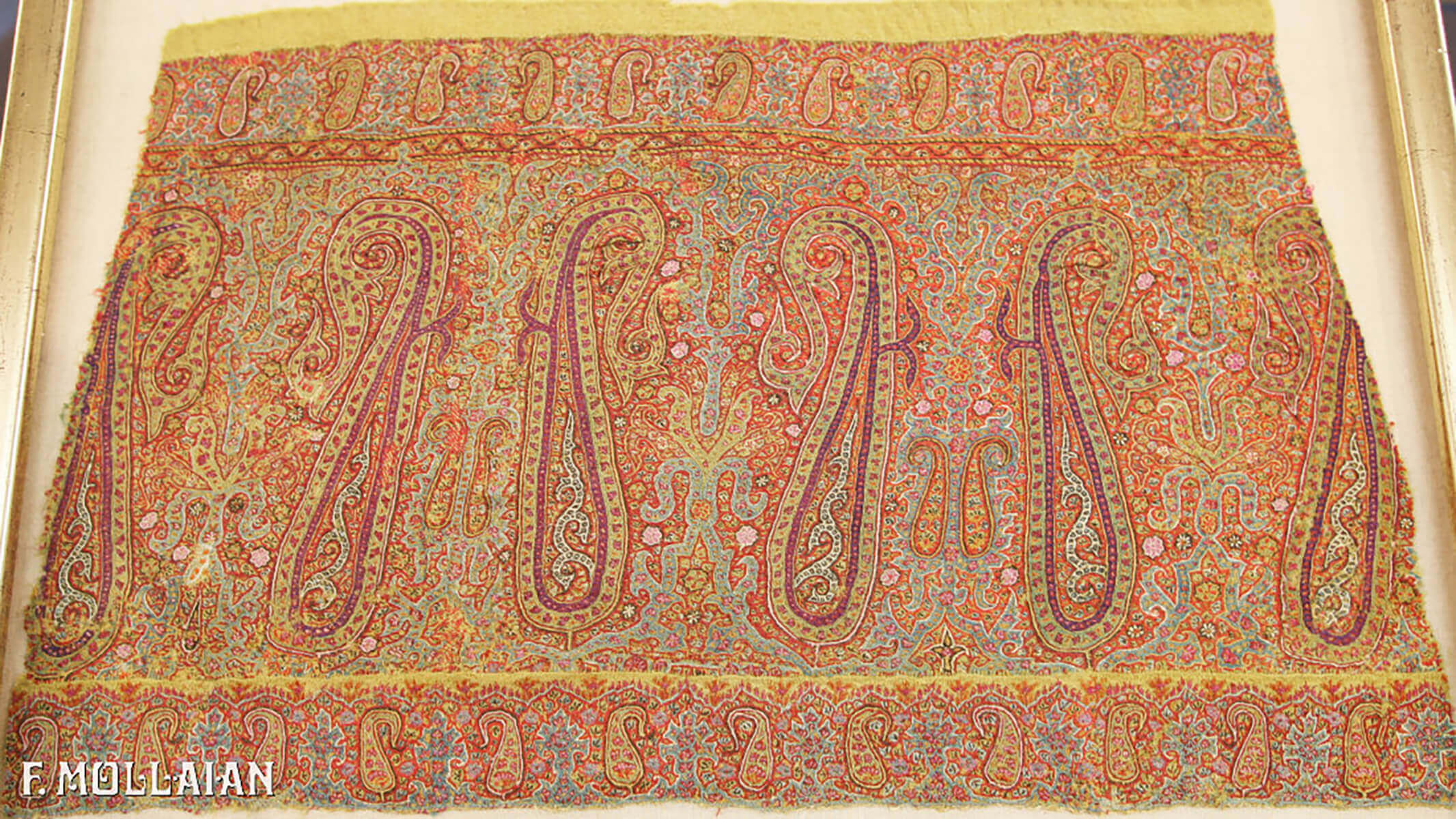 A Very Small Antique Indian Textile (49x32 cm)