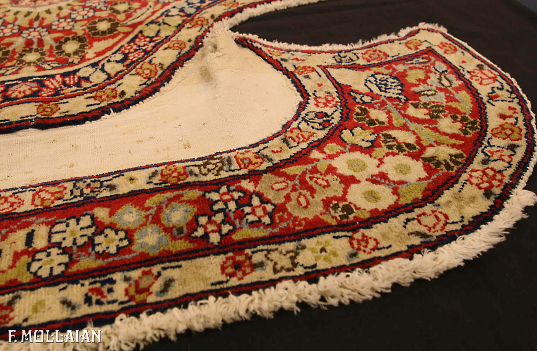 Antique Persian Kerman Rug (105x85 cm)