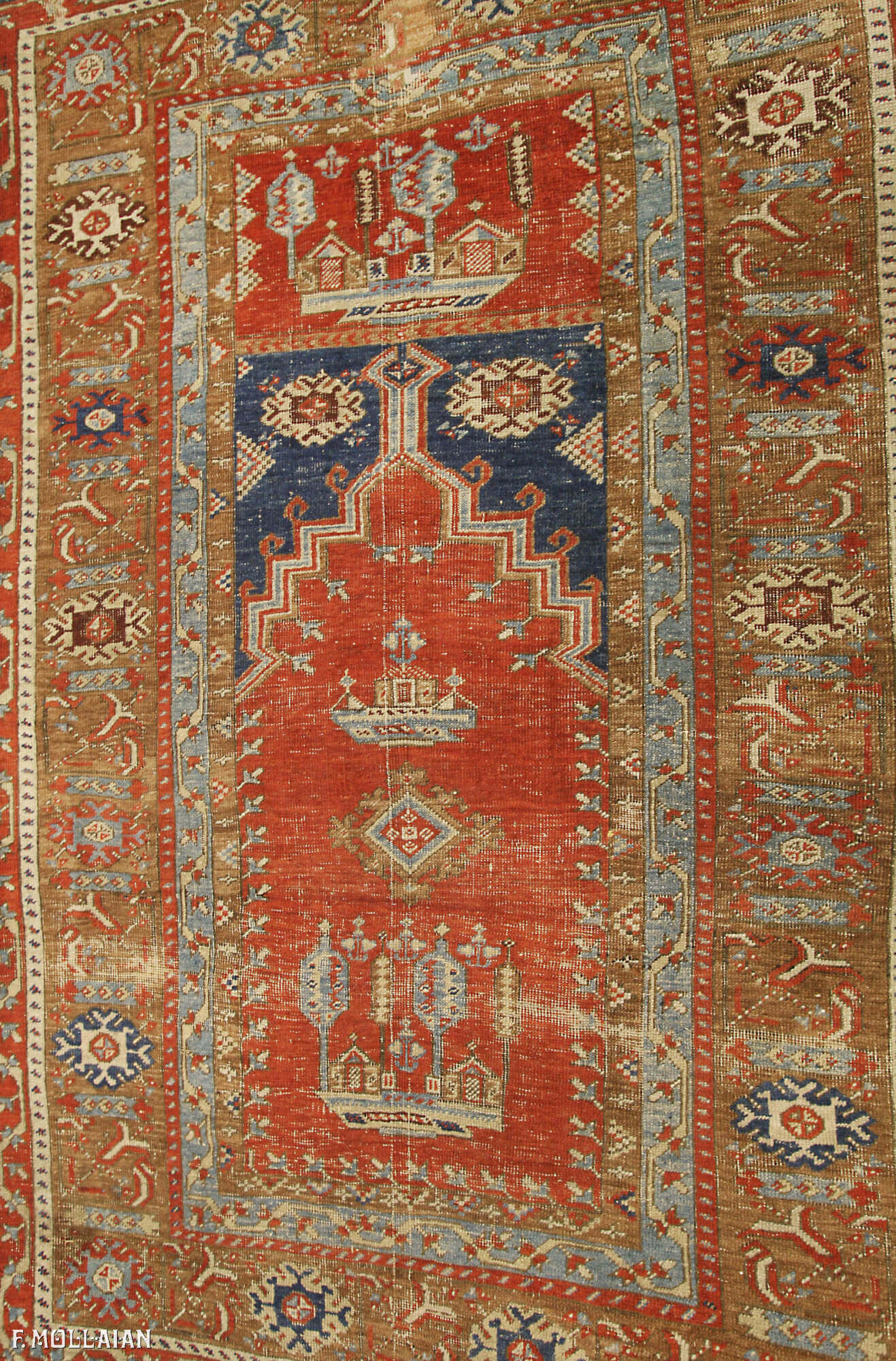Antique Turkish Ladik Rug (163x113 cm)
